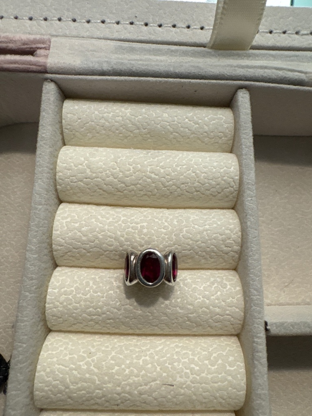 Red Pandora Charm